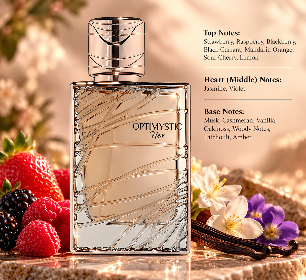 Fragrance World Optimystic For Her 100ml EDP - Women