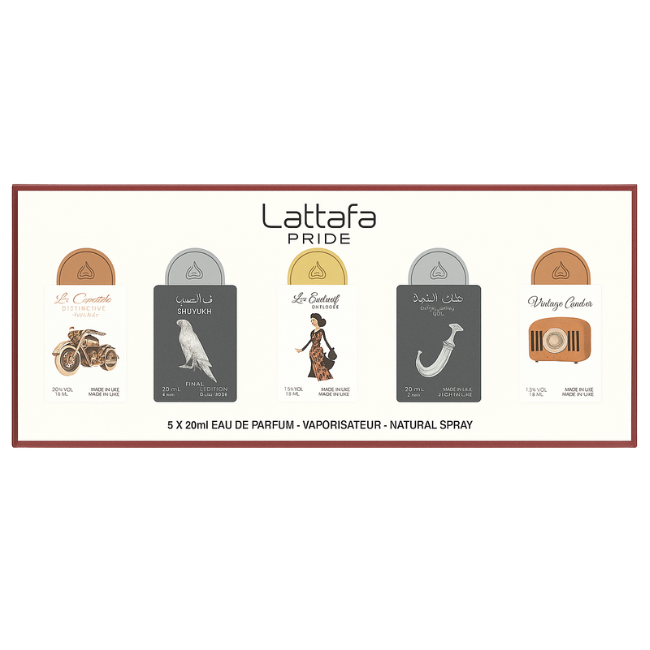 Lattafa Giftset Collection 20ml X 5Pcs GS Box - 05 EDP