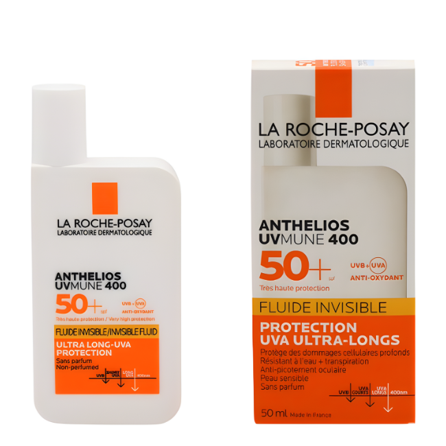 La Roche-Posay Anthelios UVmune 400 Invisible Fluid SPF50+ Fragrance Free - 50ml